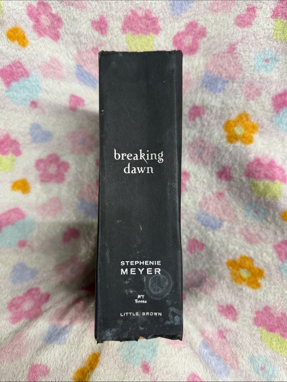 Breaking Dawn by Stephenie Meyer - Black Hardcover Spine